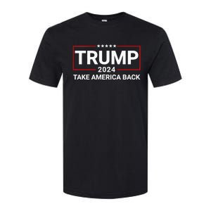 Donald Trump 2024 Take America Back Election The Return Softstyle CVC T-Shirt