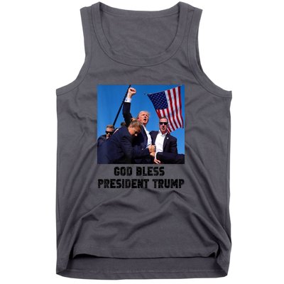 Donald Trump 2024 God Bless President Trump Gift Tank Top