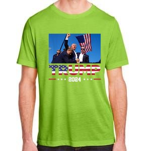 Donald Trump 2024 Survived Shot At Election Rally Adult ChromaSoft Performance T-Shirt