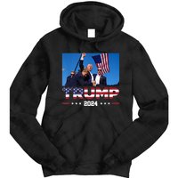 Donald Trump 2024 Survived Shot At Election Rally Tie Dye Hoodie