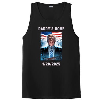 Donald Trump 2024 Daddys Home PosiCharge Competitor Tank