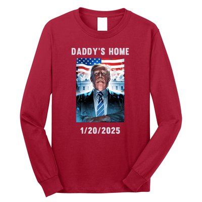 Donald Trump 2024 Daddys Home Long Sleeve Shirt