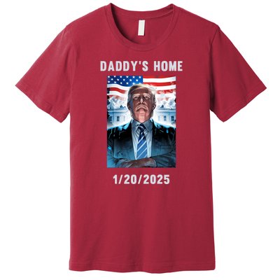 Donald Trump 2024 Daddys Home Premium T-Shirt