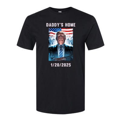 Donald Trump 2024 Daddys Home Softstyle CVC T-Shirt