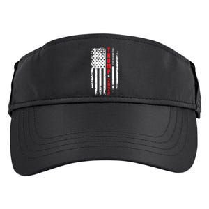 Donald Trump 2024 Take America Back American Flag Patriotic Adult Drive Performance Visor