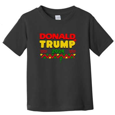 Donald Trump 2024 MAGA Republican Conservative Toddler T-Shirt