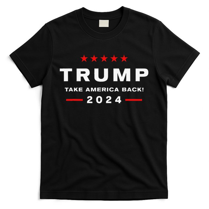 Donald Trump 2024 Take America Back Election The Return T-Shirt