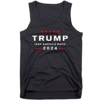 Donald Trump 2024 Take America Back Election The Return Tank Top