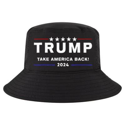 Donald Trump 2024 Take America Back Election The Return Cool Comfort Performance Bucket Hat