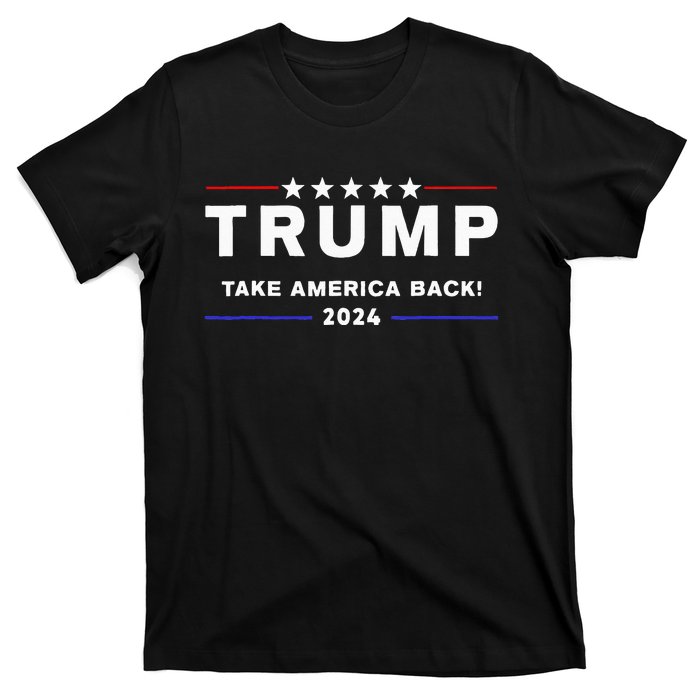 Donald Trump 2024 Take America Back Election The Return T-Shirt