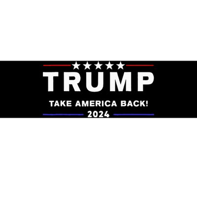 Donald Trump 2024 Take America Back Election The Return Bumper Sticker