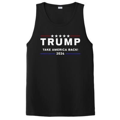 Donald Trump 2024 Take America Back Election The Return PosiCharge Competitor Tank