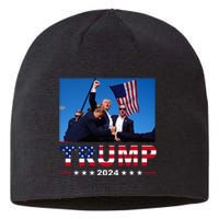 Donald Trump 2024 WonT Be Stopped Sustainable Beanie