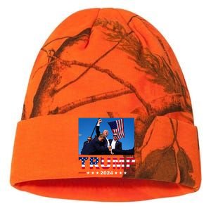 Donald Trump 2024 WonT Be Stopped Kati Licensed 12" Camo Beanie