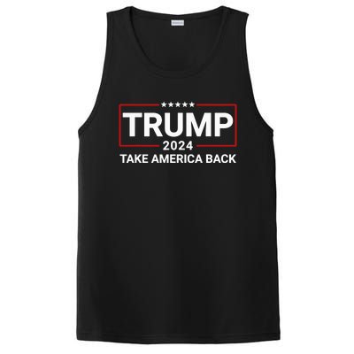 Donald Trump 2024 Take America Back Election PosiCharge Competitor Tank