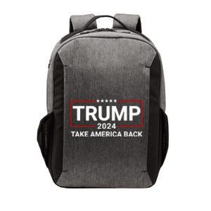 Donald Trump 2024 Take America Back Election Vector Backpack