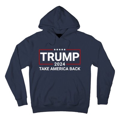 Donald Trump 2024 Take America Back Election Hoodie