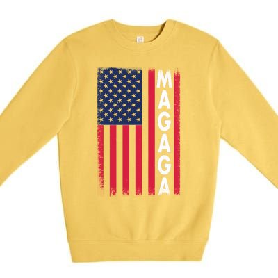 Donald Trump 2024 Make America Great And Glorious Again MAGAGA Shirt Magaga Premium Crewneck Sweatshirt