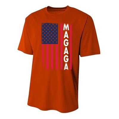 Donald Trump 2024 Make America Great And Glorious Again MAGAGA Shirt Magaga Performance Sprint T-Shirt