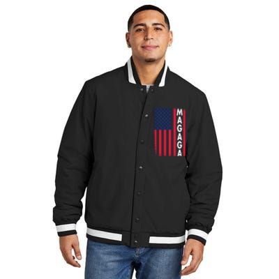 Donald Trump 2024 Make America Great And Glorious Again MAGAGA Shirt Magaga Insulated Varsity Jacket