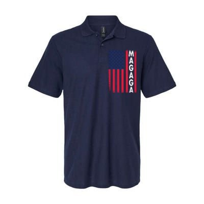 Donald Trump 2024 Make America Great And Glorious Again MAGAGA Shirt Magaga Softstyle Adult Sport Polo