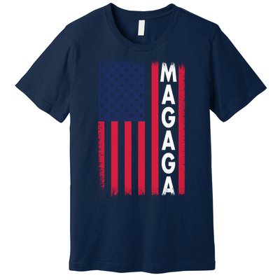 Donald Trump 2024 Make America Great And Glorious Again MAGAGA Shirt Magaga Premium T-Shirt