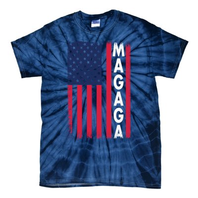 Donald Trump 2024 Make America Great And Glorious Again MAGAGA Shirt Magaga Tie-Dye T-Shirt