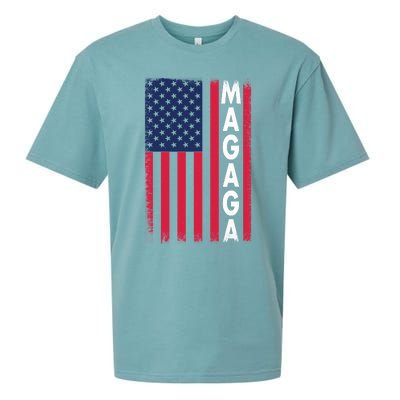 Donald Trump 2024 Make America Great And Glorious Again MAGAGA Shirt Magaga Sueded Cloud Jersey T-Shirt