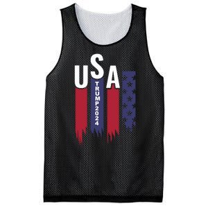 Donald Trump 2024 Take America Back American Flag Mesh Reversible Basketball Jersey Tank