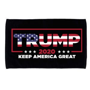 Donald Trump 2020 Election Keep America Great Gop Gift Microfiber Hand Towel