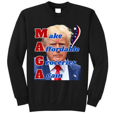 Donald Trump 2024 Election Make Affordable Groceries Again Sweatshirt