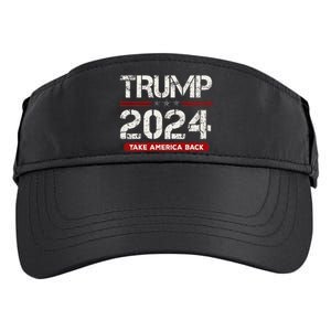 Donald Trump 2024 Take America Back Election Adult Drive Performance Visor