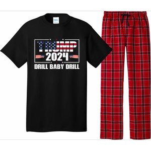 Donald Trump 2024 Drill Drill Cute Gift Pajama Set