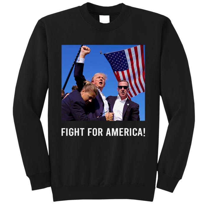 Donald Trump 2024 Survived Shot Rally Fight For America Sweatshirt