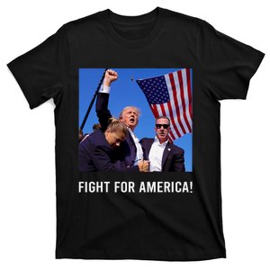 Donald Trump 2024 Survived Shot Rally Fight For America T-Shirt