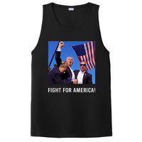 Donald Trump 2024 Survived Shot Rally Fight For America PosiCharge Competitor Tank