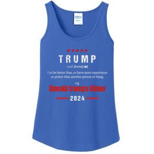 Donald Trump 2024 Election – Funny Sarcastic Us Election Gift Ladies Essential Tank