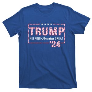 Donald Trump 2024 President Pro Trump Leopard Print Cute Gift T-Shirt