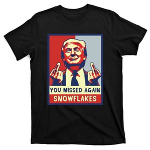 Donald Trump 2024 Missed Me Funny Conservative T-Shirt