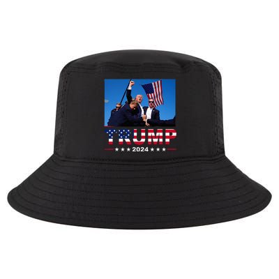 Donald Trump 2024 WonT Be Stopped Cool Comfort Performance Bucket Hat