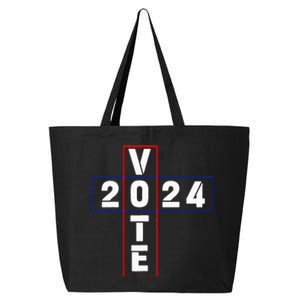 Donald Trump 2024 Election Kamala Harris 25L Jumbo Tote