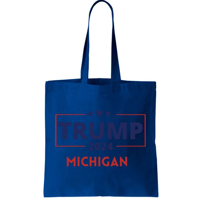 Donald Trump 2024 Michigan Take America Back Election Gift Tote Bag