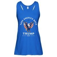 Donald Trump 2024 For President Election Campaign Bald Eagle Gift Ladies Essential Flowy Tank