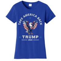 Donald Trump 2024 For President Election Campaign Bald Eagle Gift Women's T-Shirt