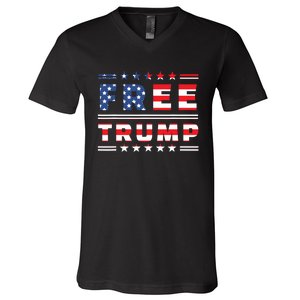 Donald Trump 2024 Take America Back Election The Return V-Neck T-Shirt