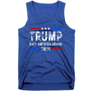 Donald Trump 2024 Save America Again Election Gift Tank Top