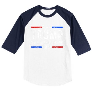 Donald Trump 2024 Save America Again Election Gift Baseball Sleeve Shirt