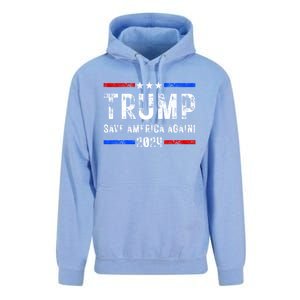 Donald Trump 2024 Save America Again Election Gift Unisex Surf Hoodie