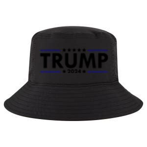 Donald Trump 2024 Raised The Bar Front And Back Cool Comfort Performance Bucket Hat