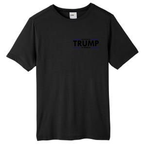 Donald Trump 2024 Raised The Bar Front And Back Tall Fusion ChromaSoft Performance T-Shirt